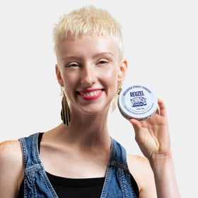 REUZEL Matte Clay Pomade 3.38 oz lifestyle shot
