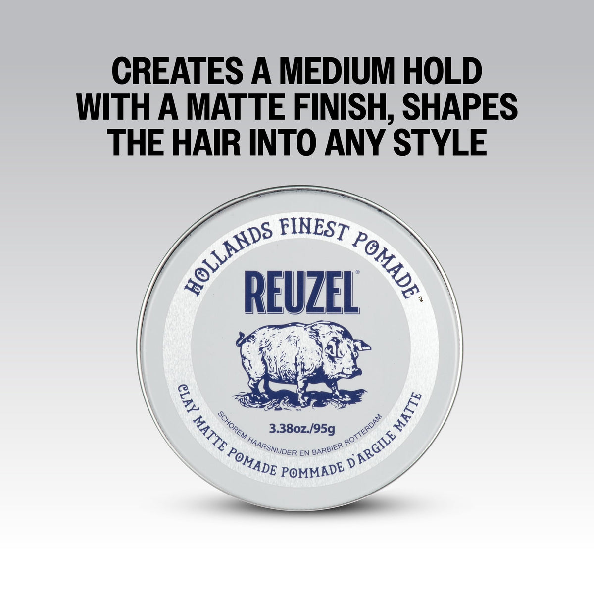 REUZEL Matte Clay Pomade texture close-up