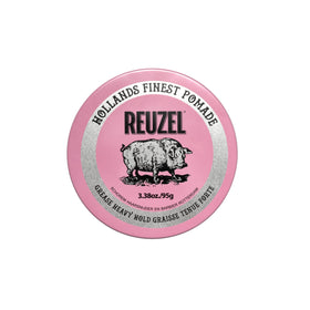 REUZEL Pink Pomade Heavy Hold 110g front view