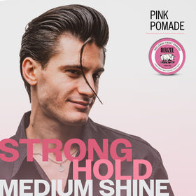 REUZEL Pink Pomade Heavy Hold 110g texture close-up