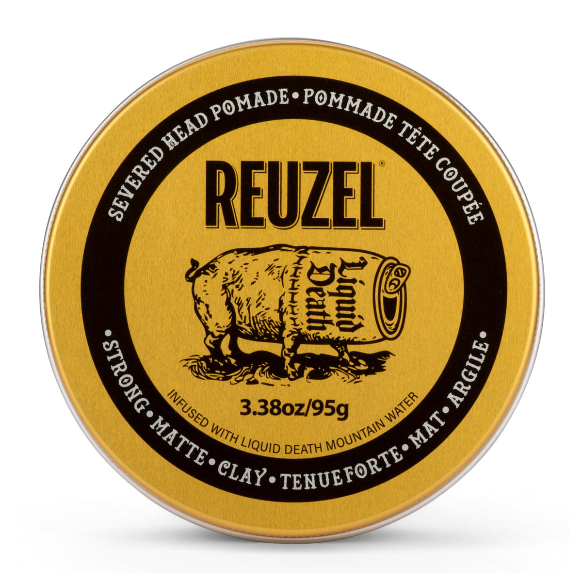 REUZEL Severed Head Clay Pomade front view 118g