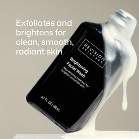 Revision Skincare Brightening Face Wash bottle side view