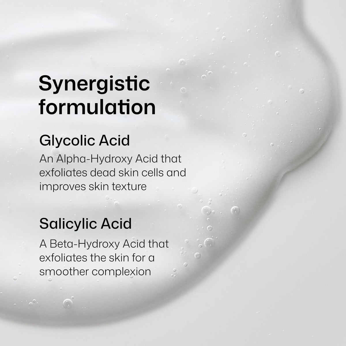 Revision Skincare Brightening Face Wash texture close-up