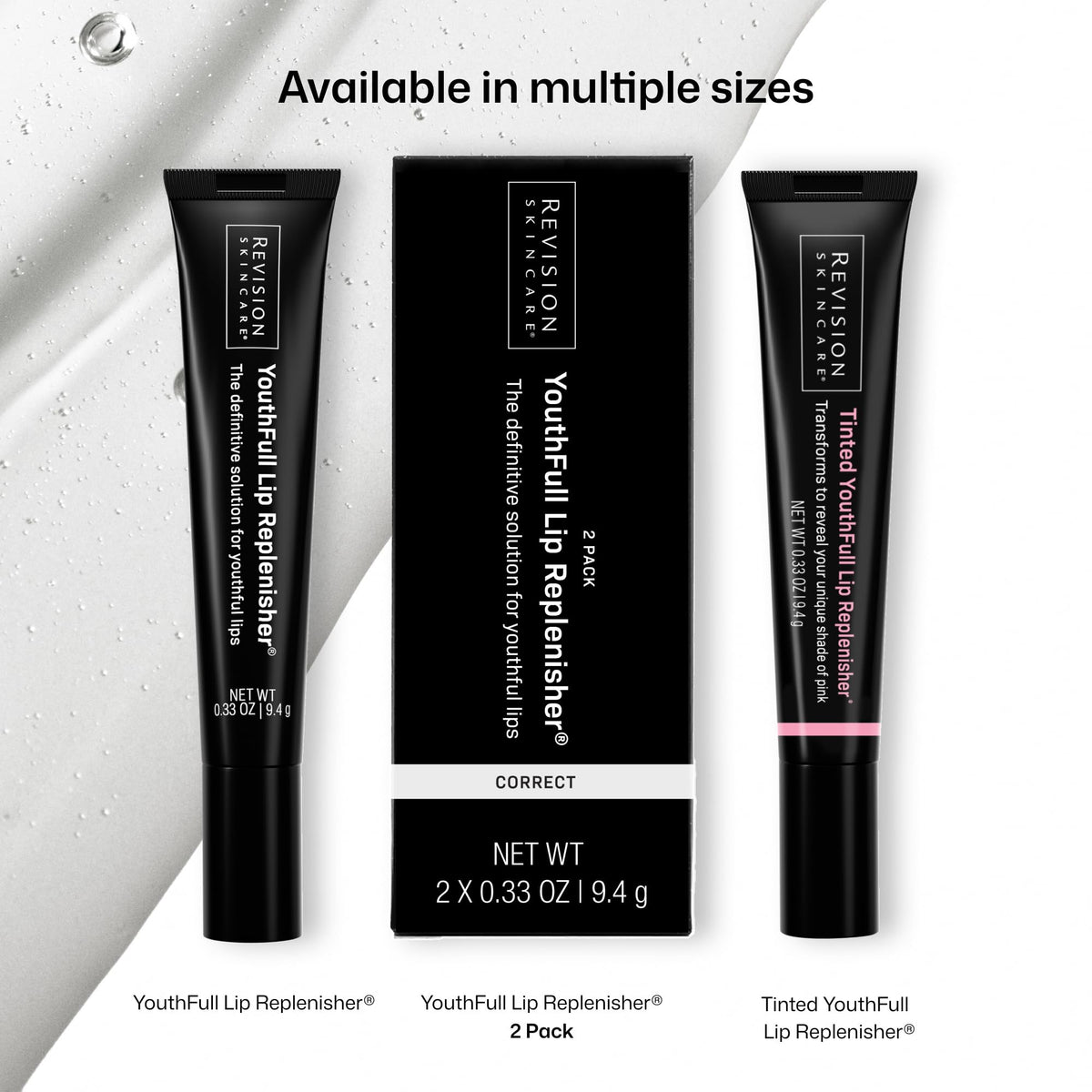 Revision Skincare YouthFull Lip Replenisher in a beauty routine