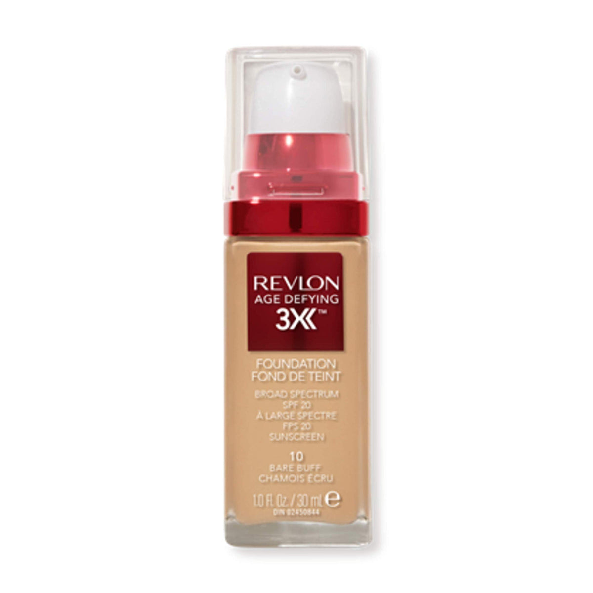 REVLON Age Defying Liquid Foundation 1 Fl Oz front view
