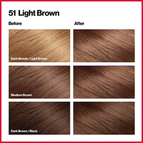 REVLON Colorsilk #51 Light Brown application instructions