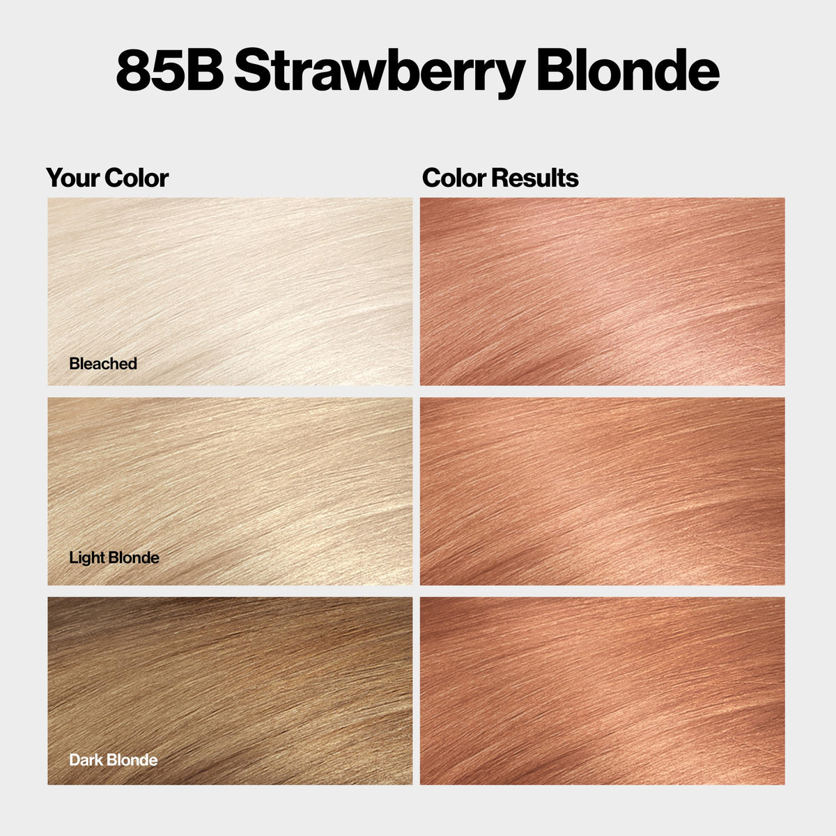 REVLON ColorSilk 85B Strawberry Blonde hair color application process