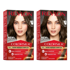 REVLON ColorSilk Beautiful Color 41 Medium Brown front view