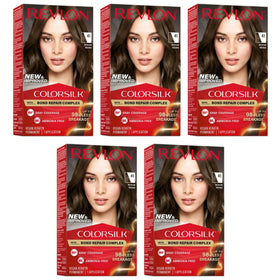 REVLON ColorSilk Beautiful Color 41 Medium Brown hair dye front view