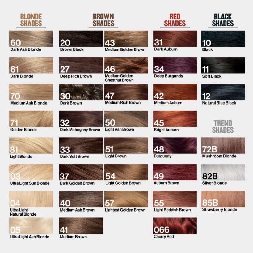 REVLON ColorSilk Beautiful Color 41 Medium Brown hair dye on a countertop