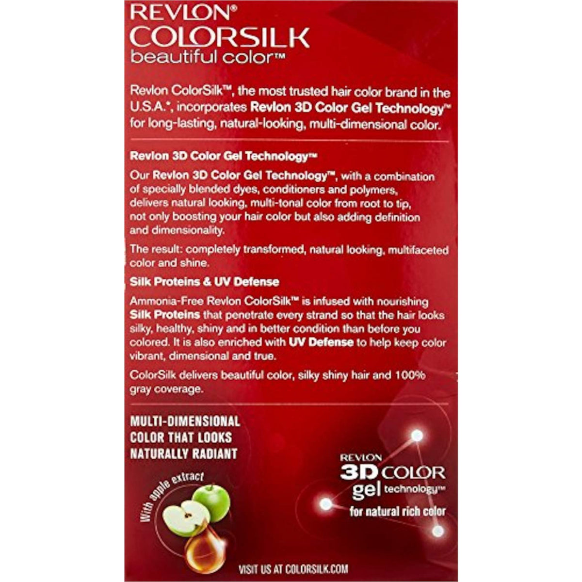 REVLON ColorSilk Hair Color 70 Medium Ash Blonde application scene