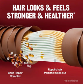REVLON ColorSilk Hair Color in use on hair