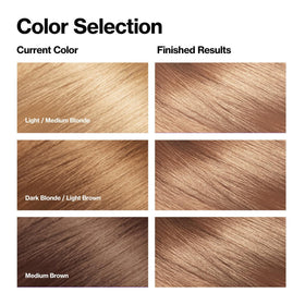 REVLON Colorsilk Haircolor Bright Auburn 45 application instructions