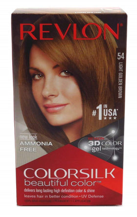 REVLON Colorsilk Haircolor Light Golden Brown front view