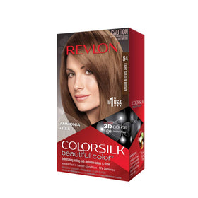 REVLON Colorsilk Haircolor packaging side view