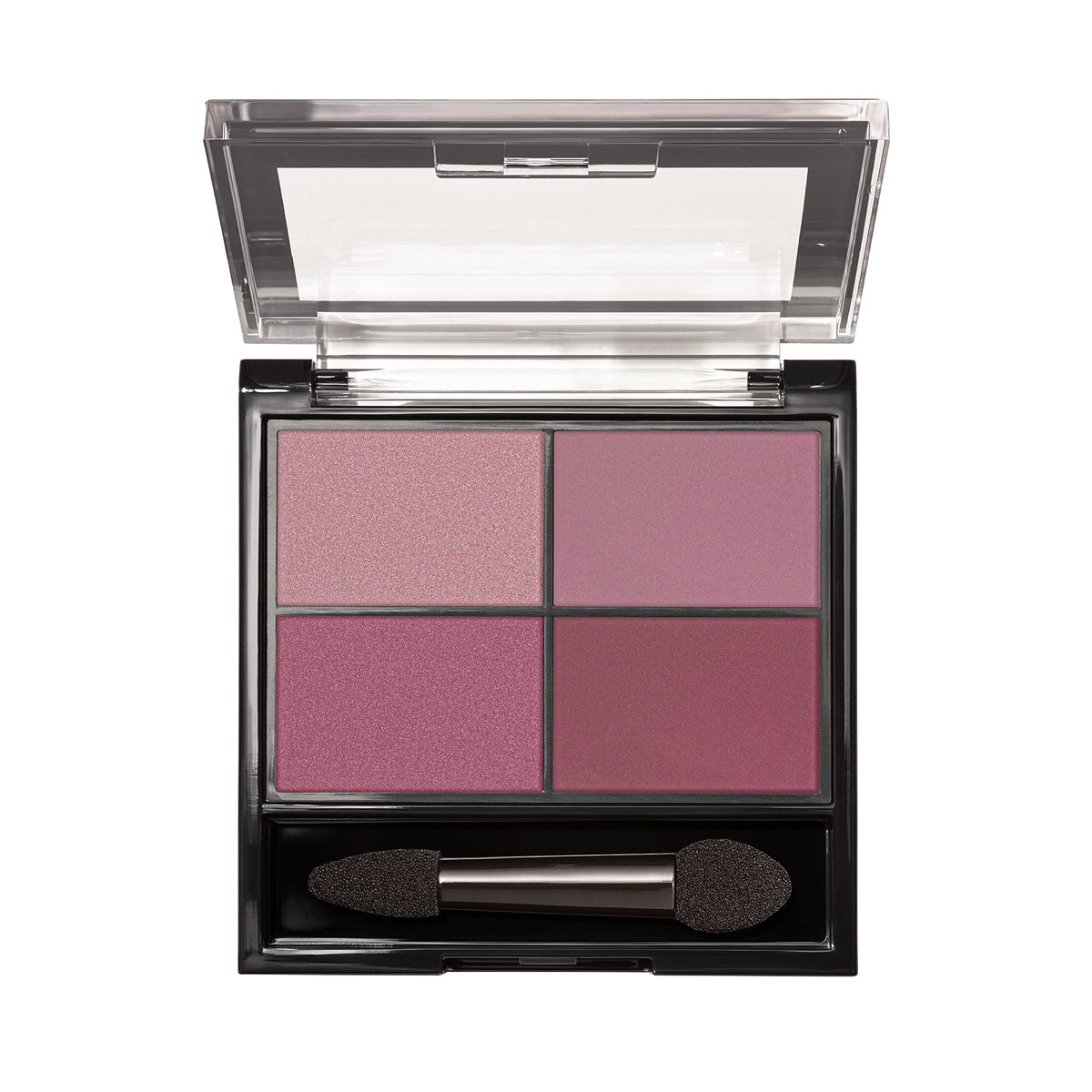 REVLON ColorStay Day to Night Eyeshadow Quad 575 Exquisite displayed with other makeup products