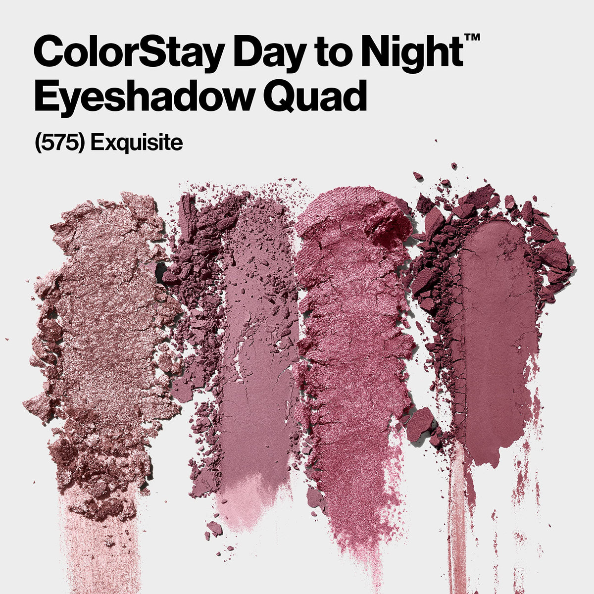 REVLON ColorStay Day to Night Eyeshadow Quad 575 Exquisite shades close-up