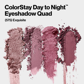 REVLON ColorStay Day to Night Eyeshadow Quad 575 Exquisite shades close-up