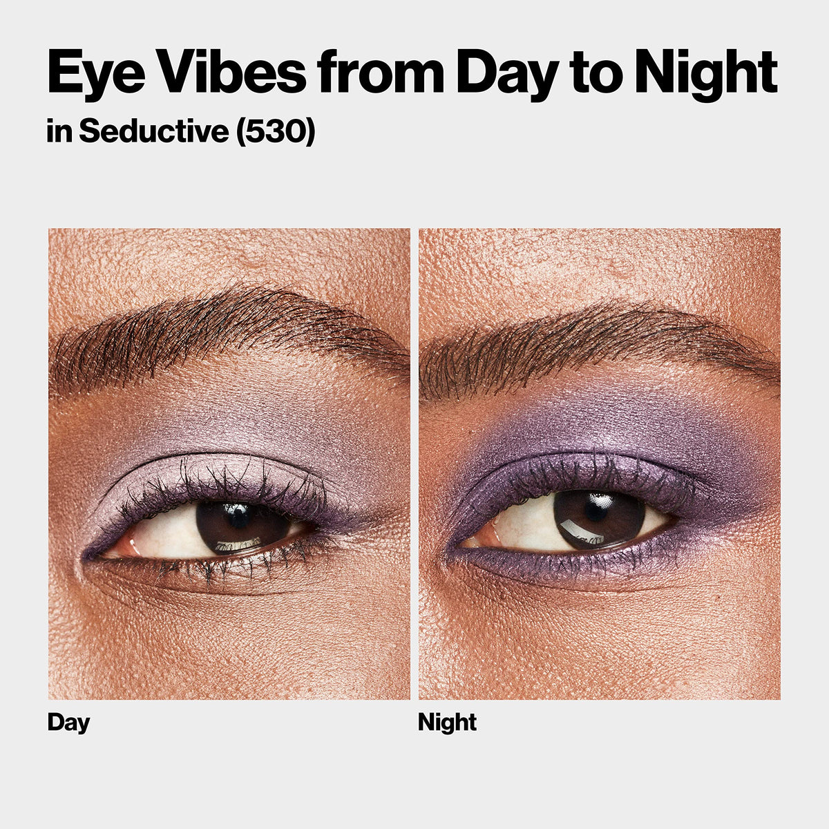 REVLON ColorStay Day to Night Eyeshadow Quad on a makeup table