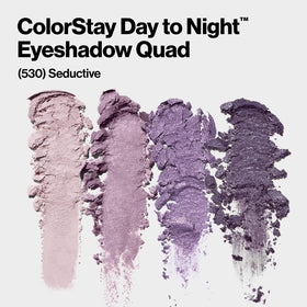 REVLON ColorStay Eyeshadow Quad 530 Seductive shades close-up