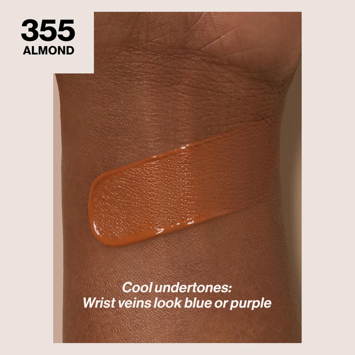 REVLON ColorStay Foundation 355 Almond bottle side view