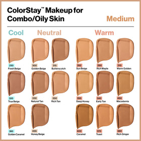 REVLON Colorstay Foundation in Toast, back view