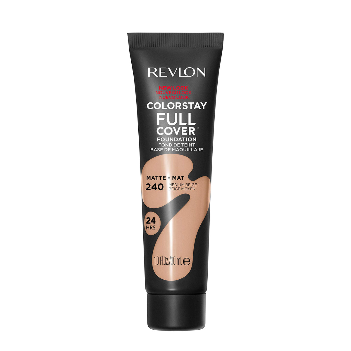 REVLON ColorStay Full Cover Foundation 240 Medium Beige front view