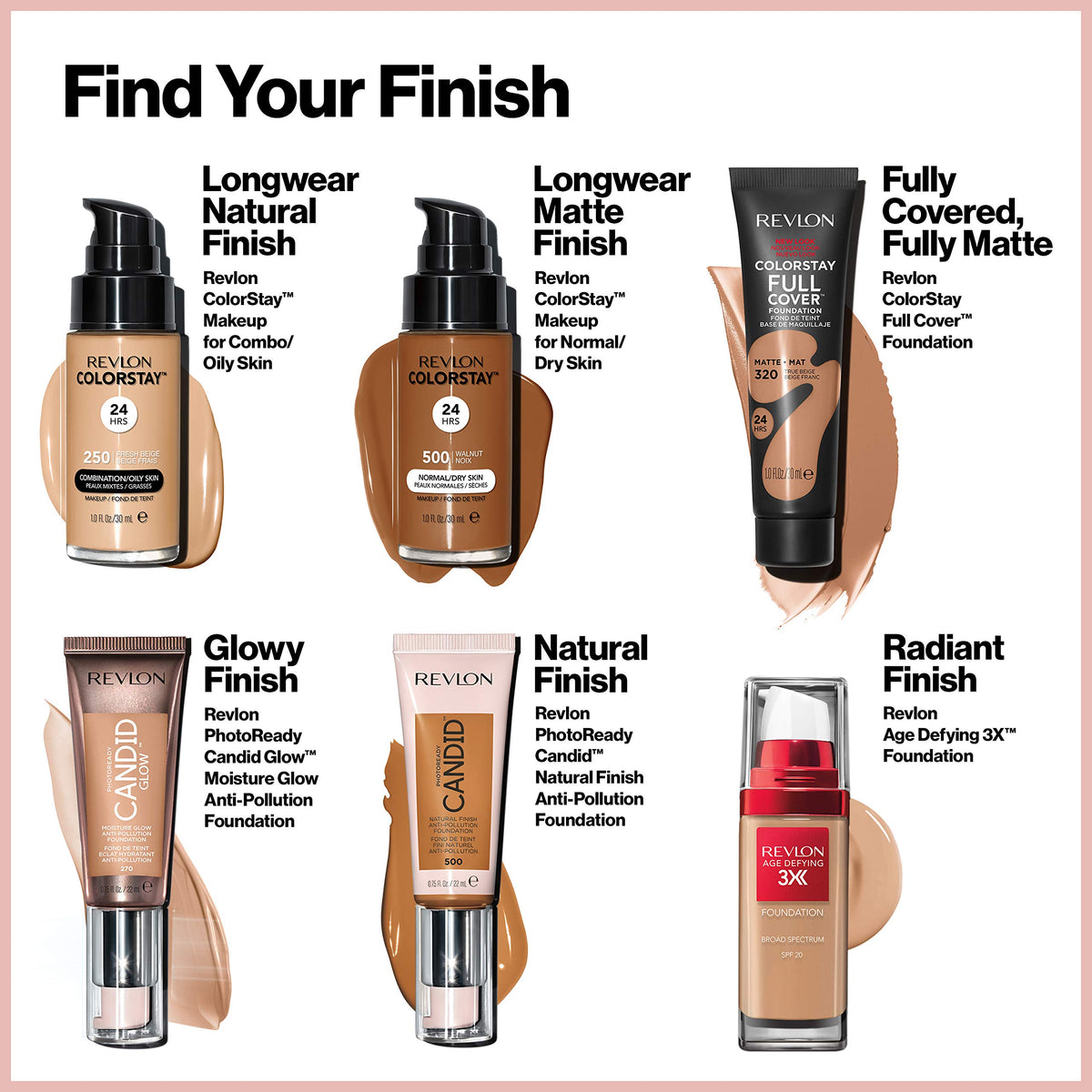 REVLON ColorStay Full Cover Foundation application process