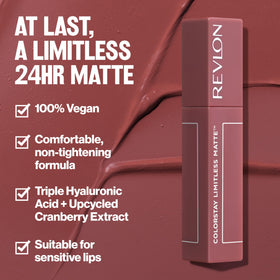 REVLON ColorStay Limitless Matte Lipstick 004 Model Behavior packaging