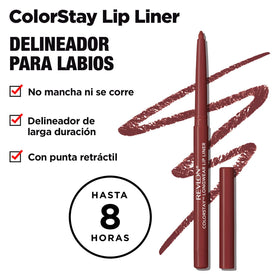 REVLON ColorStay Lipliner Reds 100 packaging and sharpener included