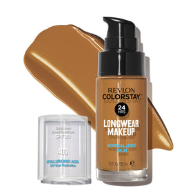 REVLON ColorStay Liquid Foundation 400 Caramel front view