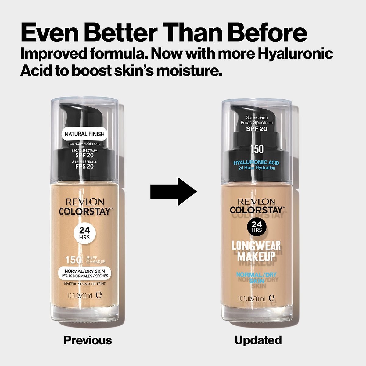 REVLON ColorStay Liquid Foundation 400 Caramel with natural finish