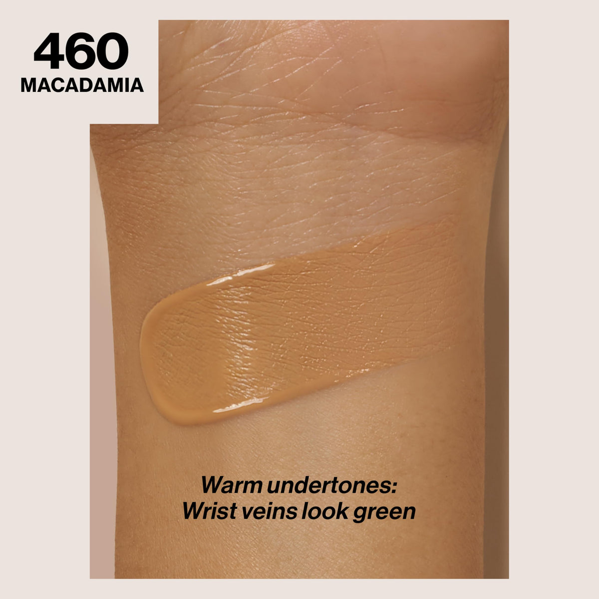 REVLON ColorStay Liquid Foundation 460 Macadamia bottle with cap