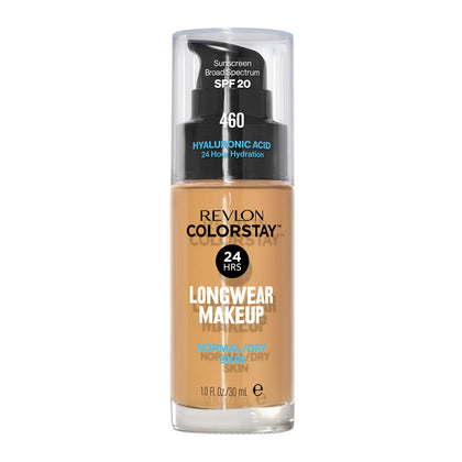 REVLON ColorStay Liquid Foundation 460 Macadamia front view