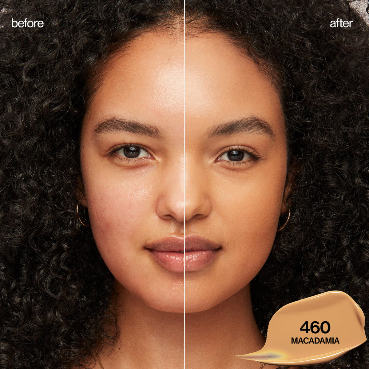 REVLON ColorStay Liquid Foundation 460 Macadamia swatch on skin