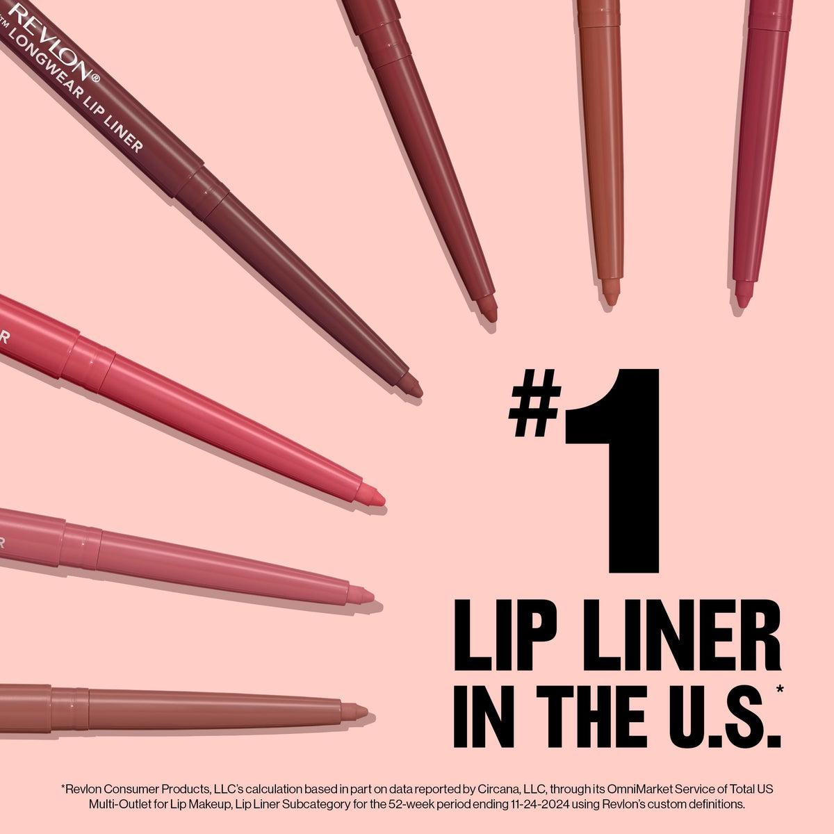 REVLON ColorStay Longwear Lip Liner 675 Red in beauty setup