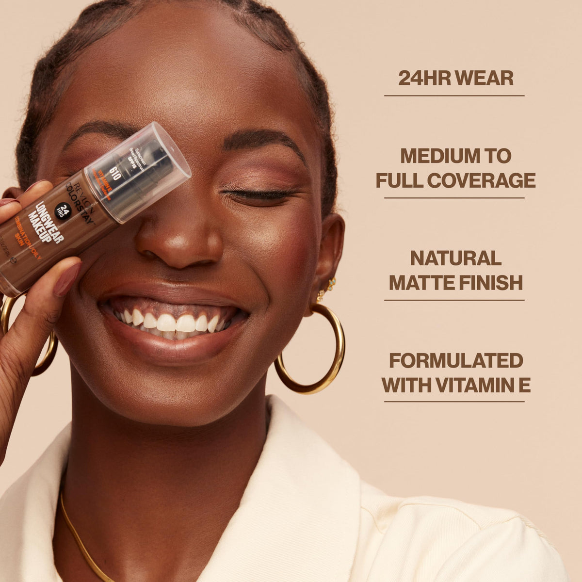 REVLON ColorStay Longwear Makeup 150 Buff packaging