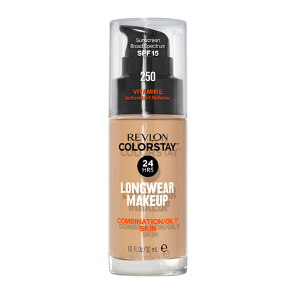 REVLON ColorStay Longwear Makeup 250 Fresh Beige front view