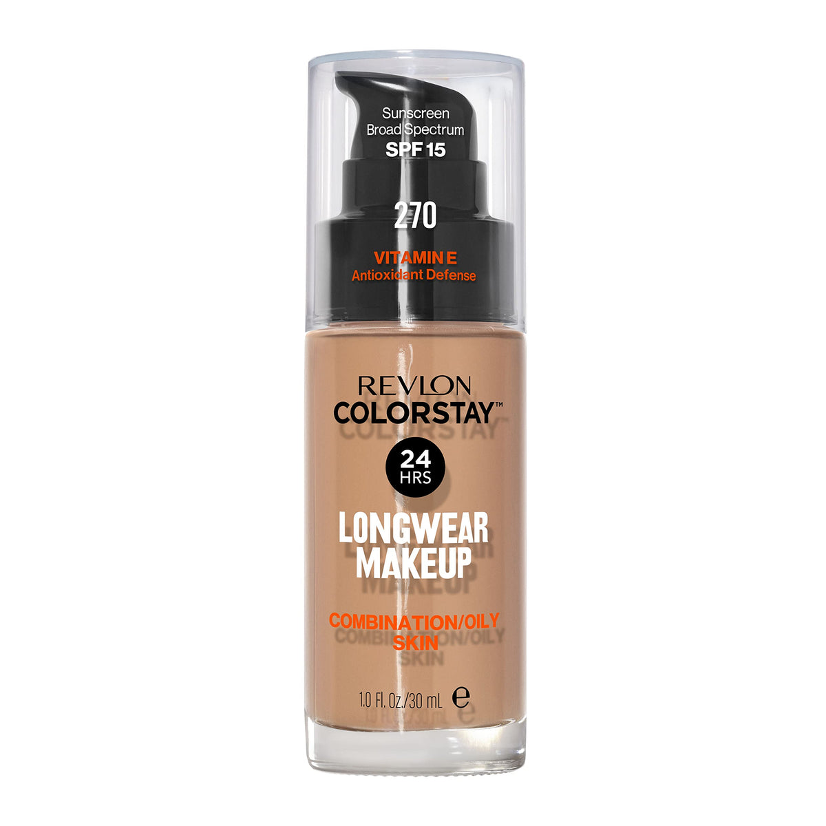 REVLON ColorStay Longwear Makeup 270 Chestnut front view