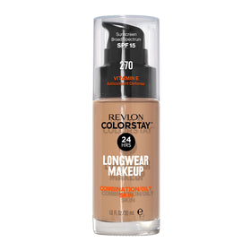 REVLON ColorStay Longwear Makeup 270 Chestnut front view