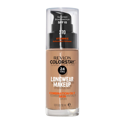 REVLON ColorStay Longwear Makeup 270 Chestnut front view