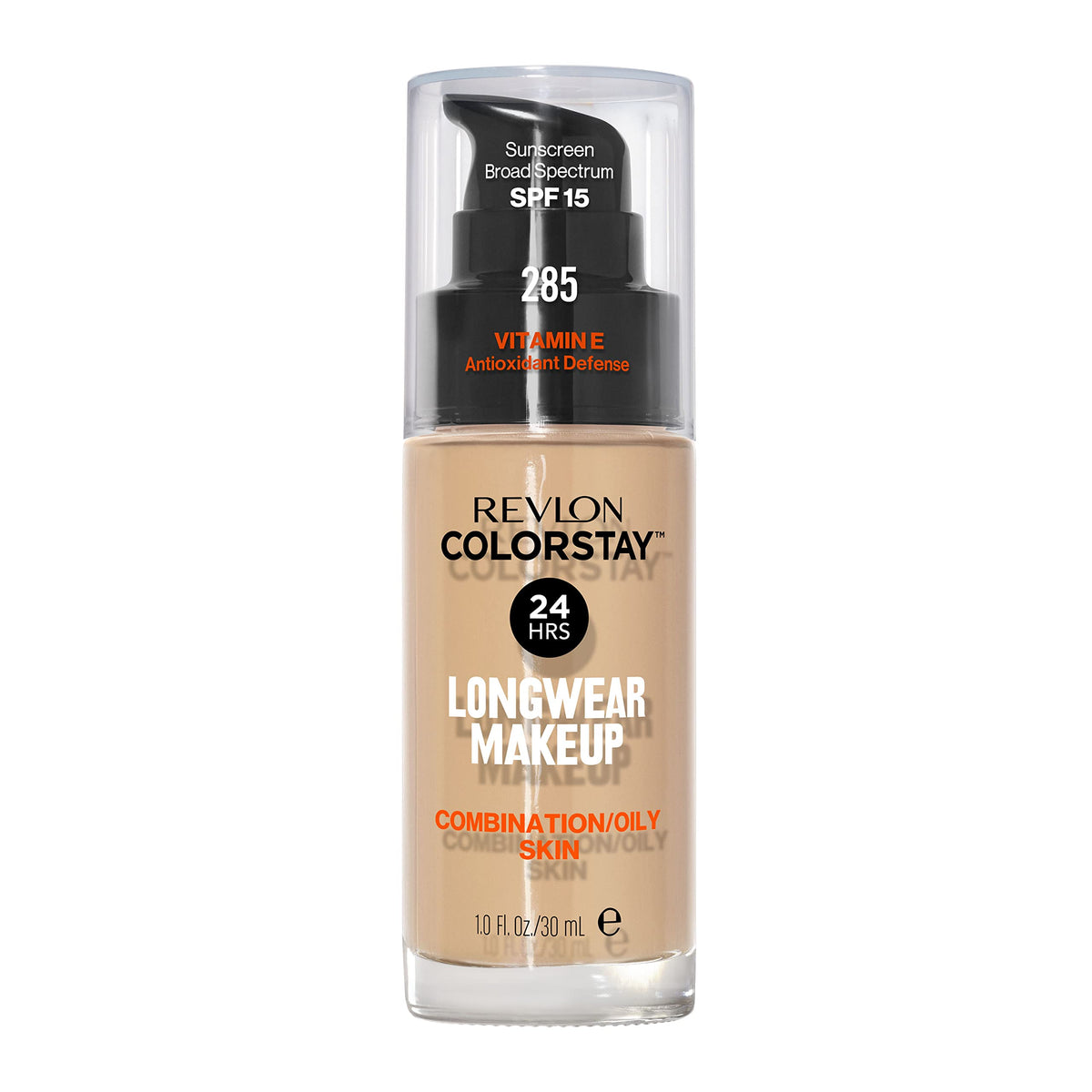 REVLON Colorstay Longwear Makeup 285 Shell front view