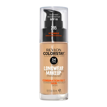 REVLON ColorStay Longwear Makeup 295 Dune 1 fl oz front view