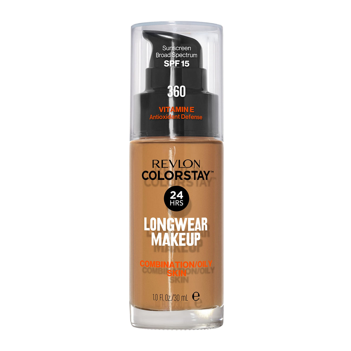 REVLON ColorStay Longwear Makeup 360 Golden Caramel front view