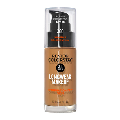 REVLON ColorStay Longwear Makeup 360 Golden Caramel front view