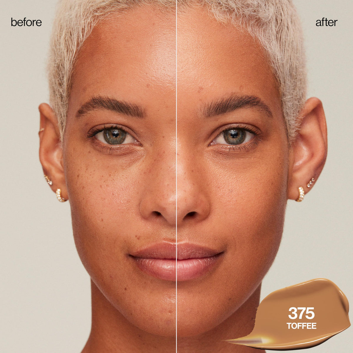 REVLON ColorStay Longwear Makeup 375 Toffee application on skin