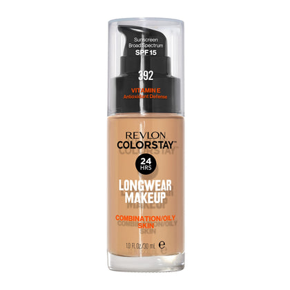 REVLON ColorStay Longwear Makeup 392 Sun Beige front view