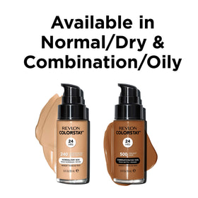 REVLON Colorstay Longwear Makeup 500 Walnut close-up