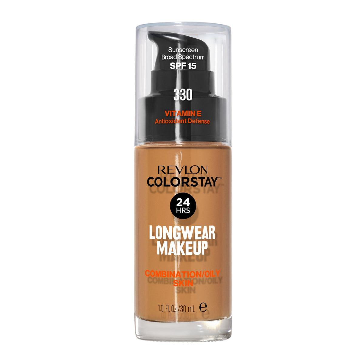 REVLON Colorstay Longwear Makeup Foundation 330 Natural Tan front view