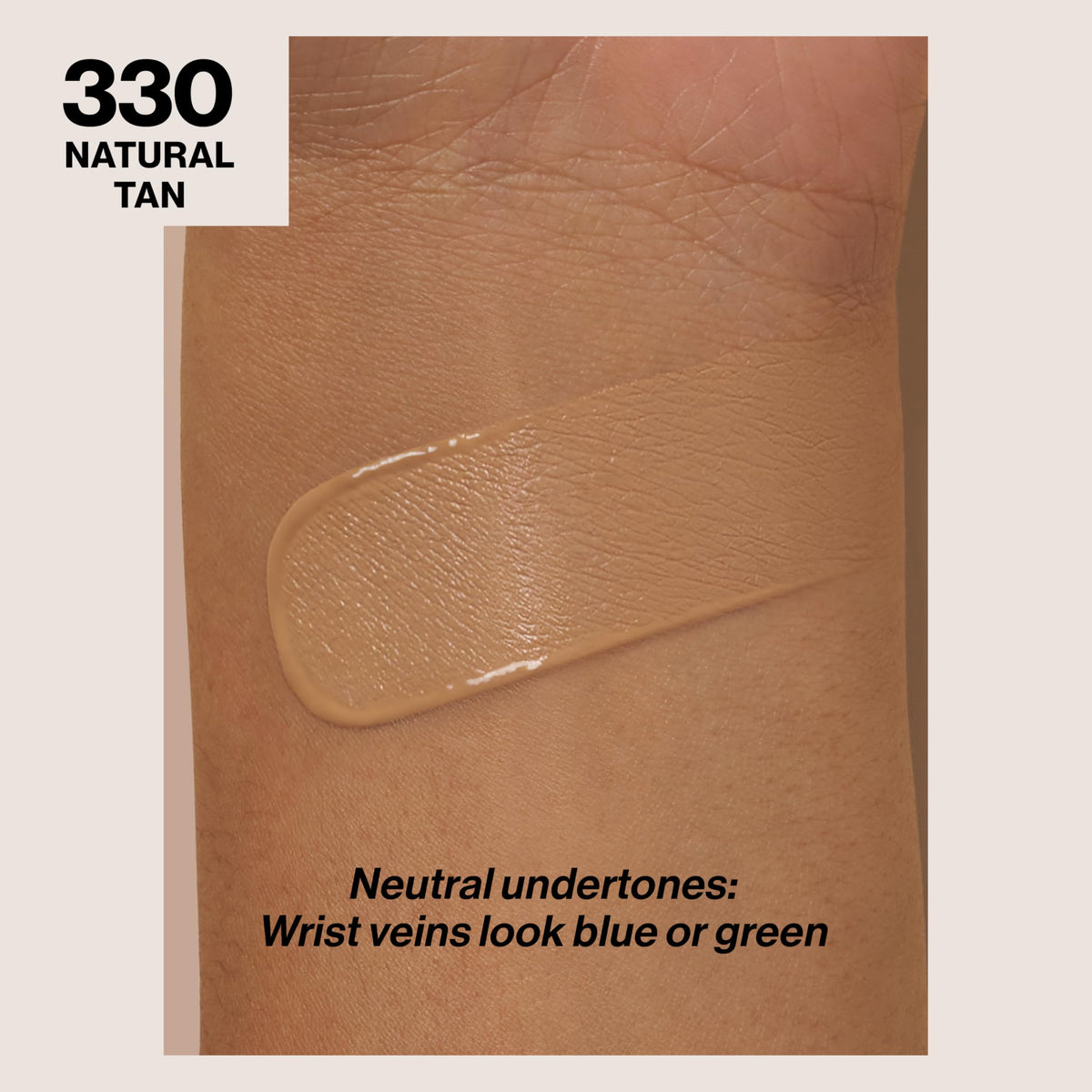 REVLON Colorstay Longwear Makeup Foundation 330 Natural Tan side view